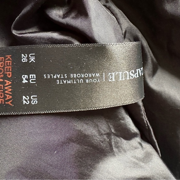 SimplyBe Capsule Embroidered Crop Pleather Jacket NWT - Picture 6 of 8